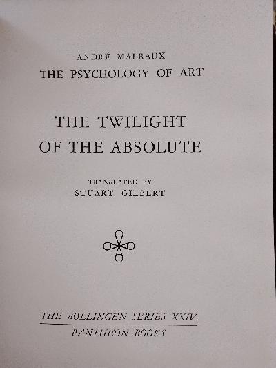 The twilight of the Absolute - Front Cover