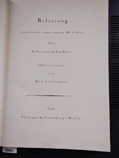 Befreiung%2C+Geschichte+eines+jungen+Menschen