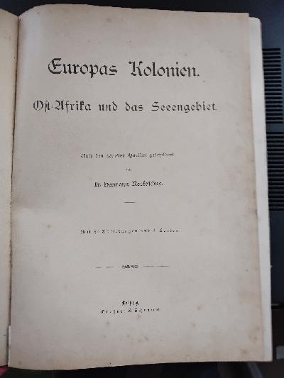 Europas+Kolonien++Ost+-+Afrika+und+das+Seeengebiet