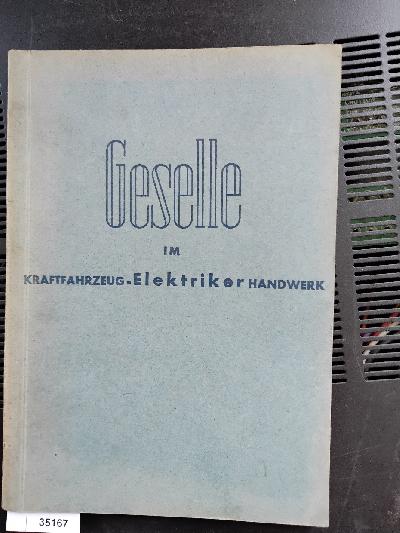 Geselle+im+Kraftfahrzeug+Elektriker+Handwerk