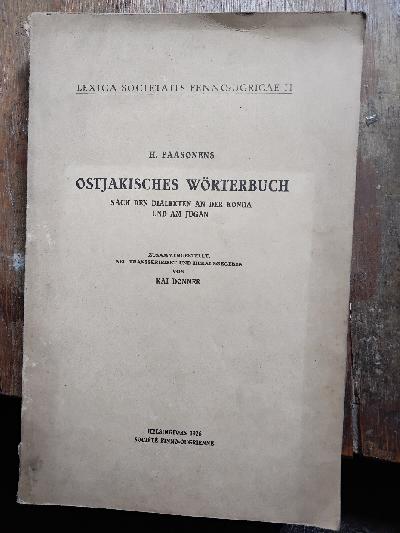 Ostjakisches+W%C3%B6rterbuch++Nach+den+Dialekten+an+der+Konda+und+am+Jugan