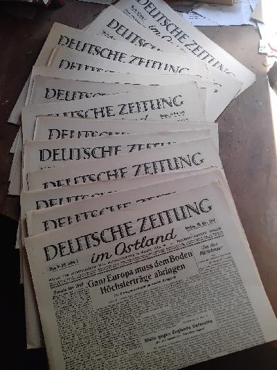 Deutsche+Zeitung+im+Ostland+13+Ausgaben+vom+3%2C4%2C5%2C6%2C11%2C13%2C15%2C17%2C19%2C20%2C27%2C29%2C30++November+1942