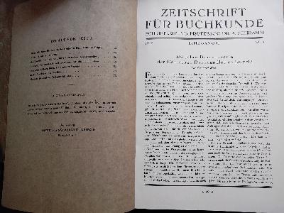 Zeitschrift+f%C3%BCr+Buchkunde++Zweiter+Jahrgang+Heft+2+1925