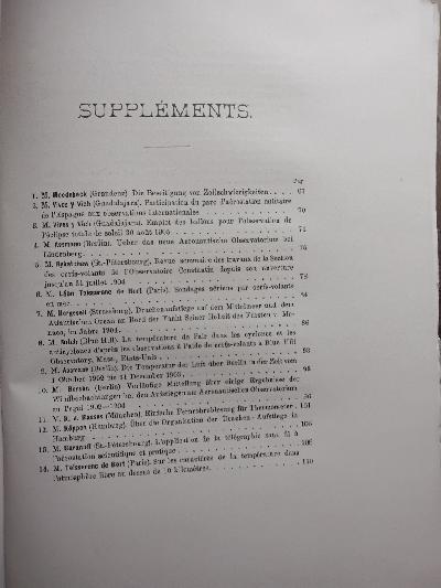 Quatrieme+Conference+de+la+Commission+Internationale+pour+l+Aerostation+Scientifique+++pr%C3%A8s+l%27Acad%C3%A9mie+Imp%C3%A9riale+des+Sciences+de+St-P%C3%A9tersbourg+29+aout+%E2%80%94+3+septembre+1904+++Proces+Verbaux+des+Seances+et+Memoires