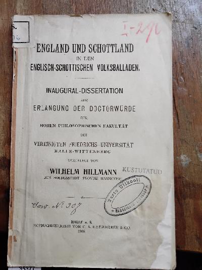 England+und+Schottland+in+den+englisch+-+schottischen+Volksballaden