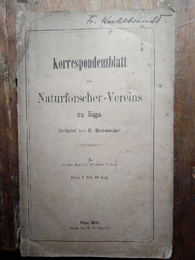 Korrespondenzblatt+des+Naturforscher+-+Vereins+zu+Riga+50.+Band