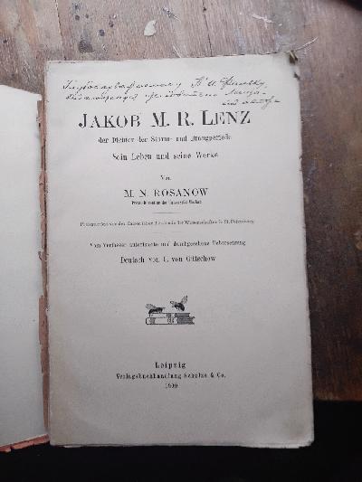 Jakob+M.+R.+Lenz++der+Dichter+der+Sturm-+und+Drangperiode+++Sein+Leben+und+seine+Werke.