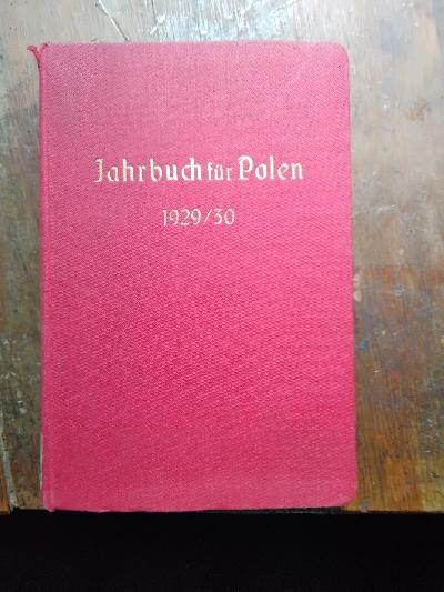 Jahrbuch+f%C3%BCr+Polen+1929%2F30