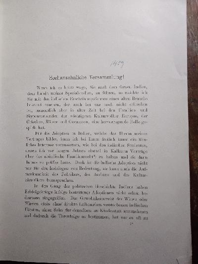 Die+Adoption+in+Indien++Festrede+zur+Feier+des+Dreihundertachtundzwanzigsten+Bestehens+der+K%C3%B6nigl.+Julius-Maximilians-Universit%C3%A4t+zu+W%C3%BCrzburg+gehalten+am+11.+Mai+1910