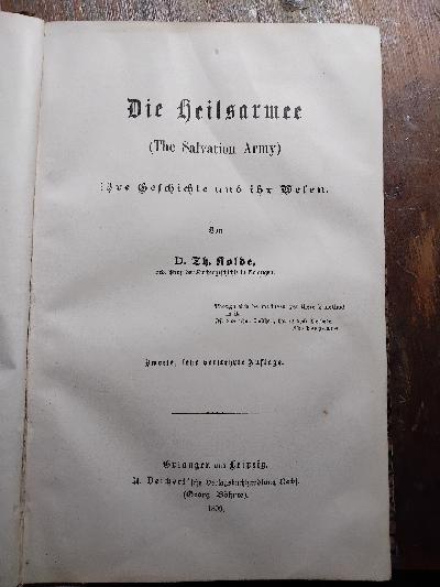 Die+Heilsarmee++%28The+Salvation+Army%29+ihre+Geschichte+und+ihr+Wesen.