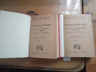 Das+neue+Europa+und+seine+historisch+geographischen+Grundlagen++2+B%C3%A4nde