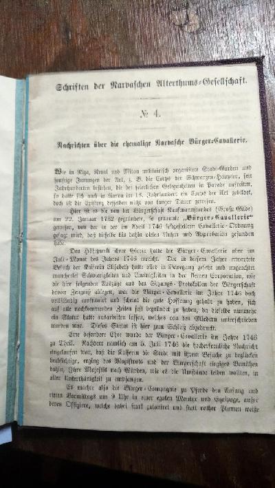 Schriften und Sitzungen der Narvaschen Alterthums Gesellschaft - Front Cover