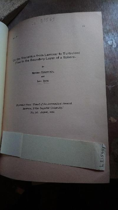 Collected+papers+from+the+Faculty+of+Science++Osaka+Imperial+University++Series+B.+Physics++Volume+VI%2C+1938