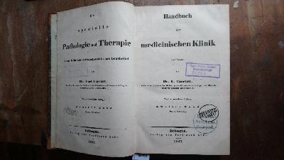 Handbuch+der+medicinischen+Klinik+++Die+spezielle+Pathologie+und+Therapie+vom+klinischen+Standpunkte+aus+bearbeitet+Zweiter+Band++Zweite+Abtheilung