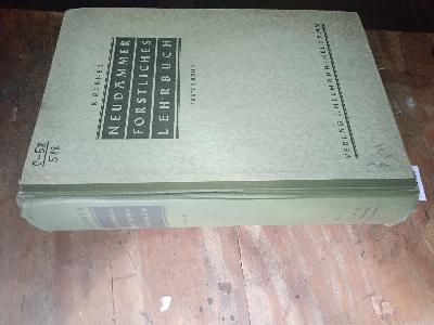 Neudammer+Forstliches+Lehrbuch