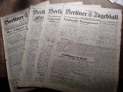 Berliner+Tageblatt+Nr.+19%2C21%2C22%2C24+des+64.+Jahrgangs+1935