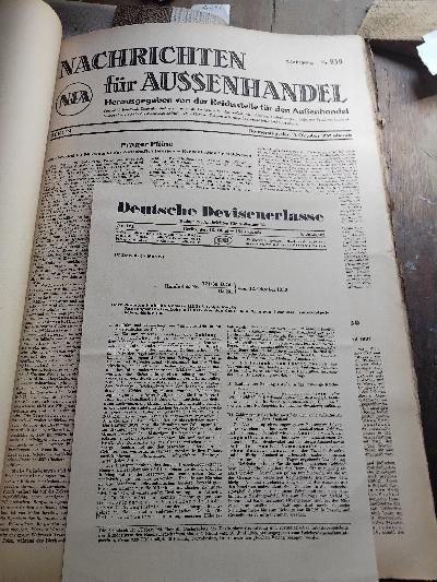 Nachrichten+f%C3%BCr+Aussenhandel+8.+Jahrgang+Nr.+229+-+254