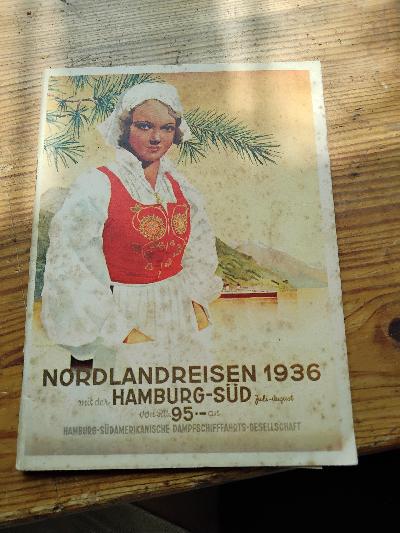 Nordlandreisen+1936++mit+der+Hamburg-S%C3%BCd+Juli-August+von+RM+95+an+einschliesslich+voller+Verpflegung