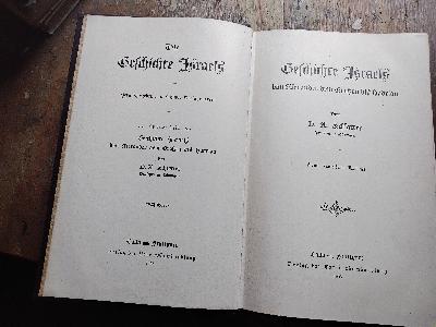 Die+Geschichte+Israels+Zweiter+Teil+Geschichte+Israels+von+Alexander+dem+Grosse+bis+Hadrian