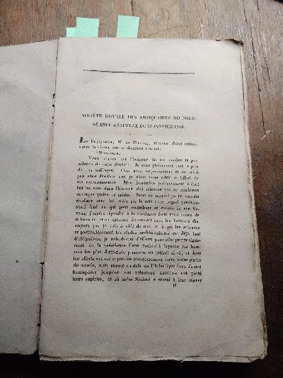 Memoires de la Societe Royale des Antiquaires du Nord   1840 - 1844 - Front Cover