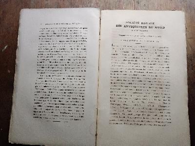 Memoires de la Societe Royale des Antiquaires du Nord   1840 - 1844 - Front Cover
