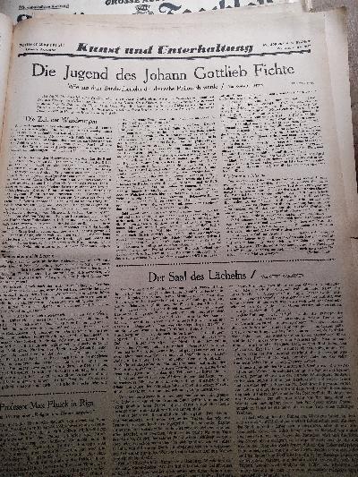 Berliner Tageblatt Nr.203-212,215-218,227-235,238-257  des 66. Jahrgangs  1. Mai bis 3. Juni 1937 - Front Cover