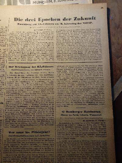 Berliner Tageblatt Nr.57-68,71-78,89-100  des 67. Jahrgangs  4. Februar bis 1. März - Front Cover