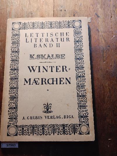 Wintermärchen (Lettische Literatur Band 2) - Front Cover