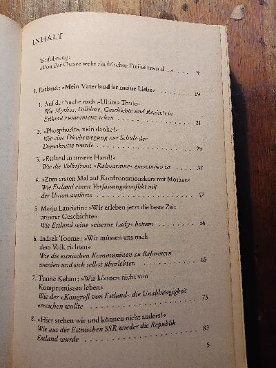 Estland, Lettland, Litauen  Das Baltikum auf dem langen Weg in die Freiheit - Front Cover