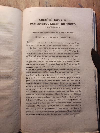 Memoire sur la decouverte de l'Amerique au dixieme siecle.  - Front Cover