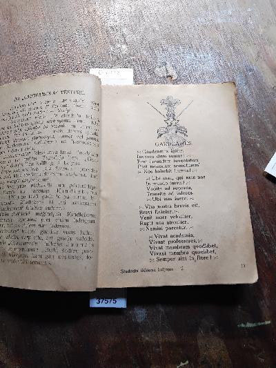 Studentu Dziesmus Krajums  (Studentenlieder Sammlung) - Front Cover