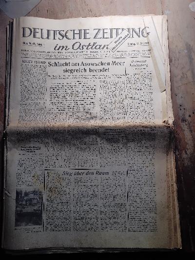 Deutsche+Zeitung+im+Ostland+++Heute+Messeausgabe++Sonntag+12.+Okt.+1941