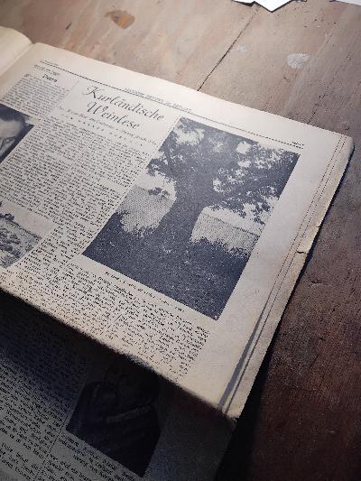 Deutsche Zeitung im Ostland  5. Oktober 1941 - Front Cover