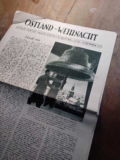 Ostland Weihnacht  Beilage 24./25. Dezember 1941 - Front Cover