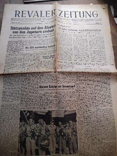 Revaler+Zeitung++++Jahrgang+1+11.+Juni+1942