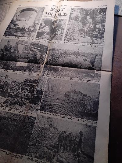 Revaler Zeitung    Jahrgang 1 26. Juni 1942 - Front Cover