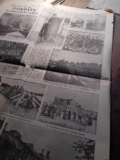 Revaler Zeitung    Jahrgang 1 23. Juli 1942 - Front Cover