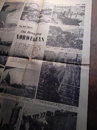 Revaler Zeitung    Jahrgang 2 8. April 1943 - Front Cover