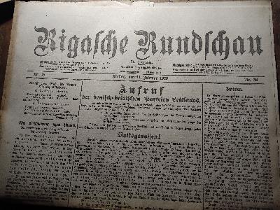 Rigasche+Rundschau+Sonnabend+13.+Februar+1920