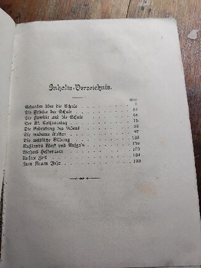 Schule und Leben - Front Cover