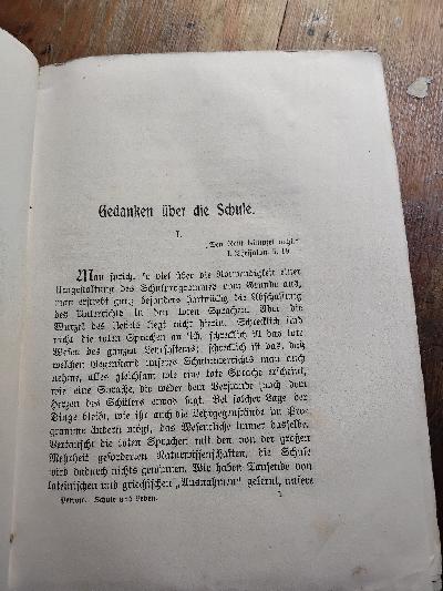 Schule und Leben - Front Cover