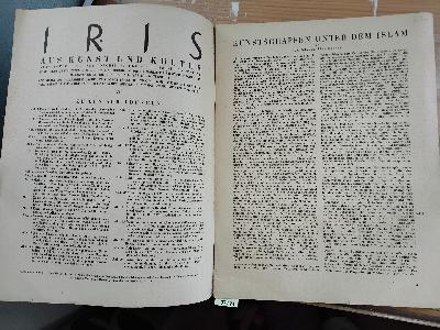 Iris  Kunstschaffen unter dem Islam - Front Cover