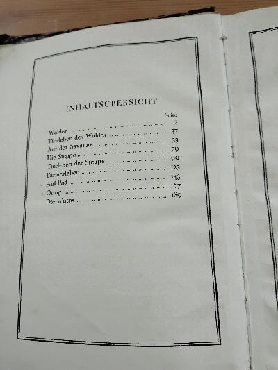 Vom Urwald zur Wüste  Natur- und Lebensbilder aus Westafrika - Front Cover