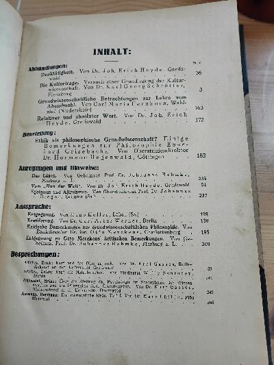 Grundwissenschaft  Philosophische Zeitschrift der Johannes-Rehmke-Gesellschaft, 6. Band. - Front Cover