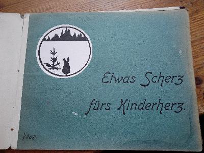 Etwas Scherz fürs Kinderherz - Front Cover