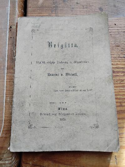 Brigitta  Lyrisch - epische Dichtung in Rhapsodien - Front Cover