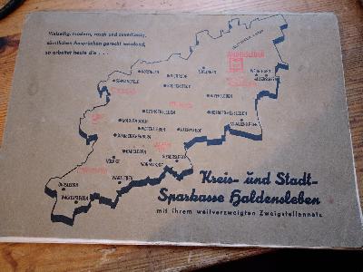 Heimatkalender für den Kreis Haldensleben  1938/39 - Front Cover