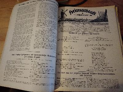 Heimatblatt für das Land um obere Aller und Ohre  Jahrgang 1927 - Front Cover