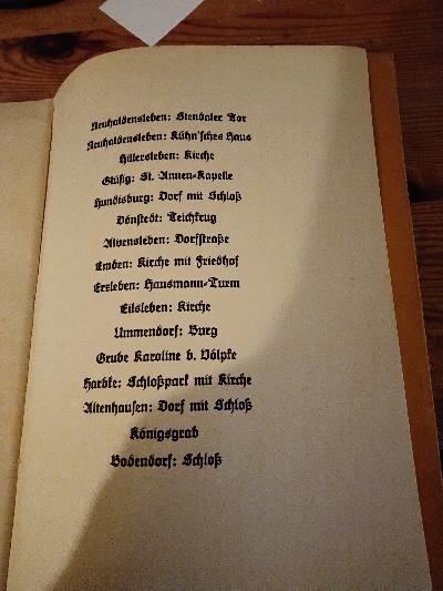 Heimatreigen  16 Holzschnitte aus dem Kreis Neuhaldensleben - Front Cover