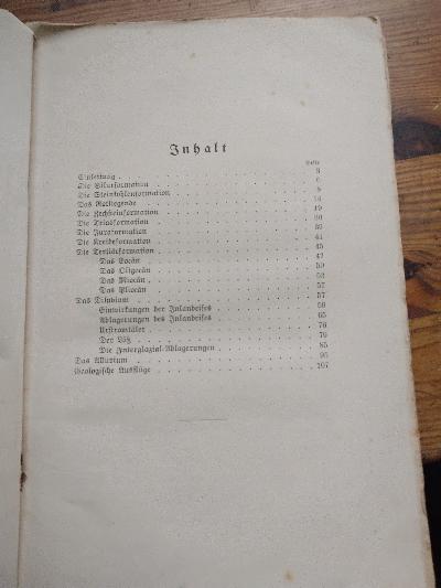 Erdgeschichtliche Entwicklung und geologische Verhältnisse der Gegend von Magdeburg - Front Cover